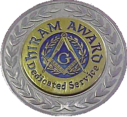 The Hiram Award Medalion
